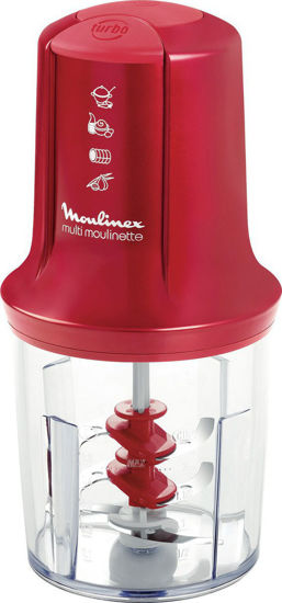 Εικόνα της Κοπτήριο Moulinex AT714G Multi Moulinette ΚΟΚΚΙΝΟ 400W