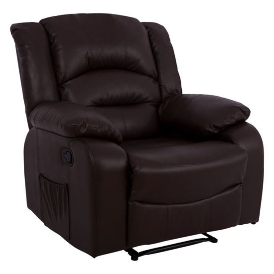 Εικόνα της ΠΟΛΥΘΡΟΝΑ COMFORT RELAX ΜΕ ΜΗΧΑΝΙΣΜΟ MASSAGE HM8317.02 ΚΑΦΕ PU