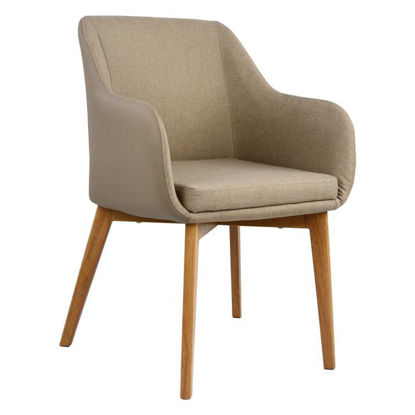 Εικόνα της ΚΑΡΕΚΛΑ BRISTOL HM0141.02 ΜΕ ΥΦΑΣΜΑ ΚΑΙ PU ΜΠΕΖ