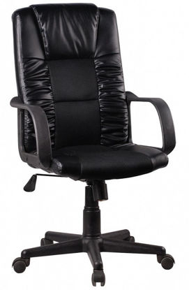 Εικόνα της ΠΟΛΥΘΡΟΝΑ Διευθυντή από PVC Μαύρο SARTI Lisa