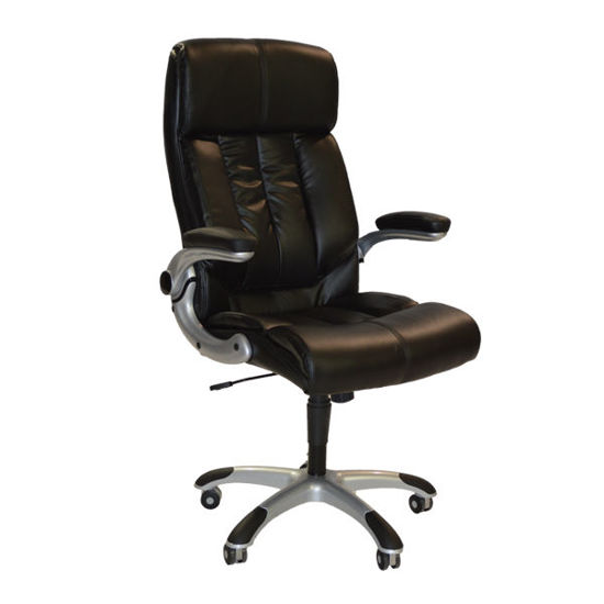 Εικόνα της Καρέκλα γραφείου HM1029.01 Διευθυντική PU SHINING BLACK