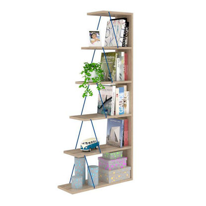 Εικόνα της ΒΙΒΛΙΟΘΗΚΗ MINI TARS ΣΕ ΧΡΩΜΑ SONAMA-ΜΠΛΕ HM2241.05