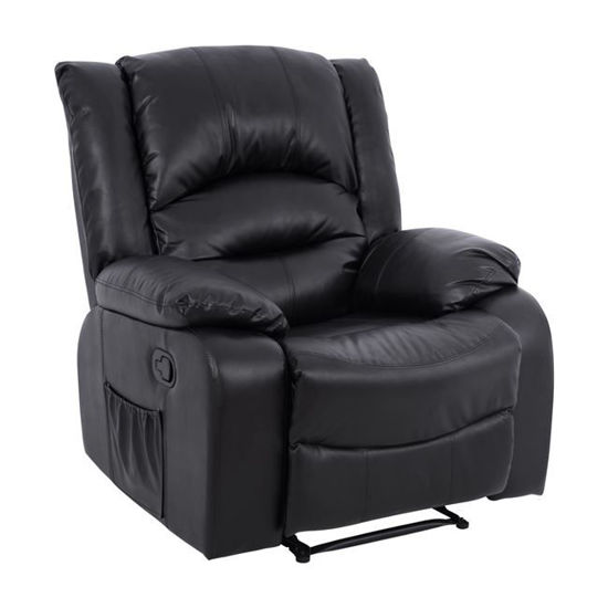 Εικόνα της ΠΟΛΥΘΡΟΝΑ COMFORT RELAX ΜΕ ΜΗΧΑΝΙΣΜΟ MASSAGE HM8317.01 ΜΑΥΡΟ PU