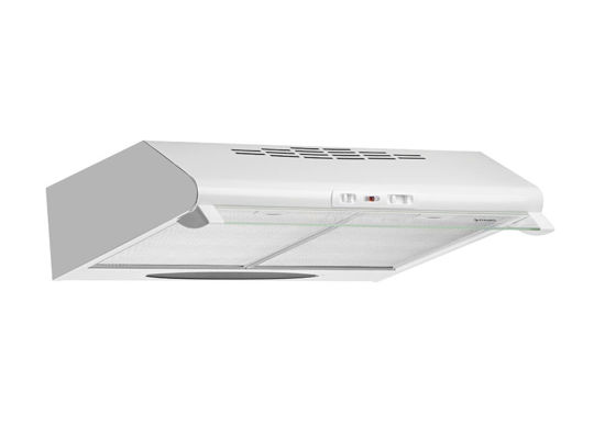 Εικόνα της Απορροφητήρας Pyramis Essential 60cm , Απλός Με Μεταλλικά Φιλτρα, 2 Μοτέρ, Λευκός, 065100101