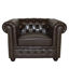 Εικόνα της ΠΟΛΥΘΡΟΝΑ T.CHESTERFIELD HM3011.01 ΤΕΧΝΟΔΕΡΜΑ ΣΚΟΥΡΟ ΚΑΦΕ