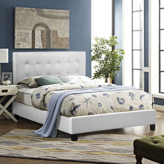 Εικόνα της ΚΡΕΒΑΤΙ BRISA ΜΕ PU ΛΕΥΚΟ HM552.01 150X200