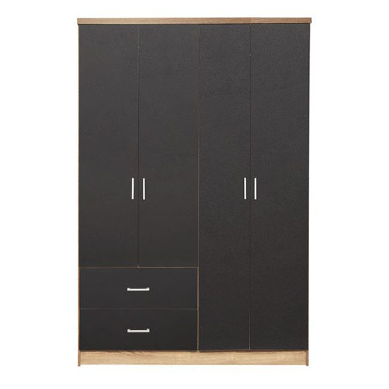 Εικόνα της ΝΤΟΥΛΑΠΑ 4ΦΥΛΛΗ ME 2 ΣΥΡΤΑΡΙΑ HM339.04 SONAMA-ΓΚΡΙ 120Χ42Χ181εκ.