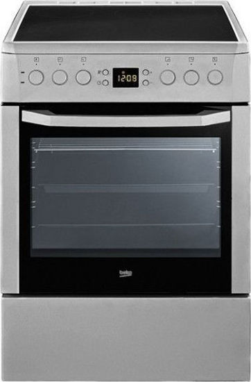 Εικόνα της Κεραμική κουζίνα Beko CSM 67302 GX INOX