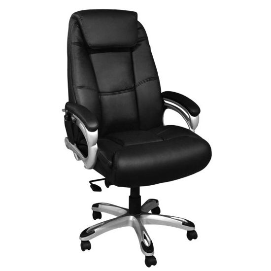 Εικόνα της ΚΑΡΕΚΛΑ ΓΡΑΦΕΙΟΥ HM1051.01 ΜΕ SHIATSU MASSAGE ΜΑΥΡΗ