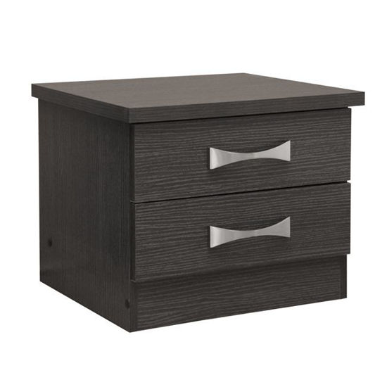 Εικόνα της ΚΟΜΟΔΙΝΟ ΜΕ 2 ΣΥΡΤΑΡΙΑ HM315.01 ZEBRANO 48x40x39,2εκ.