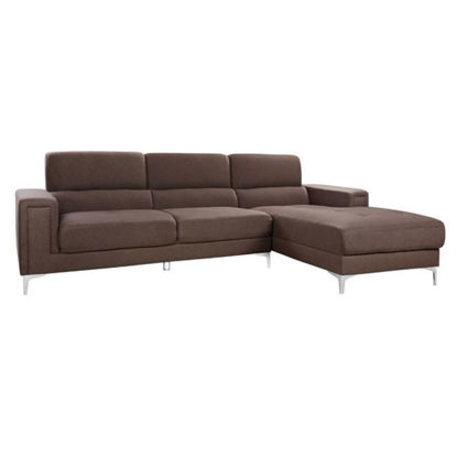 Εικόνα της ΚΑΝΑΠΕΣ ΔΕΞΙΑ ΓΩΝΙΑ HM3020.02R ΚΑΦΕ ΧΡΩΜΑ MELVIN