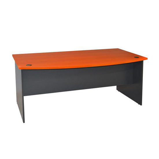 Εικόνα της ΓΡΑΦΕΙΟ ΕΠΑΓΓΕΛΜΑΤΙΚΟ 180x93.5 EXECUTIVE HM2017.03 ΓΚΡΙ-ΚΕΡΑΣΙ