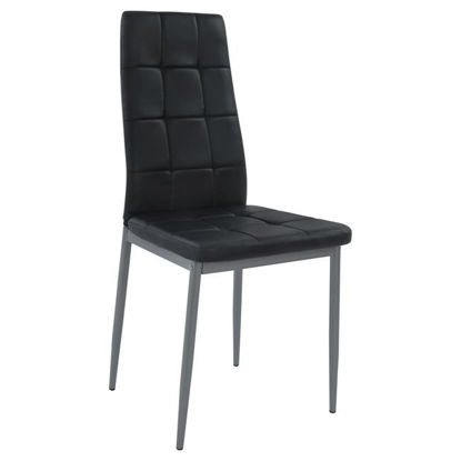 Εικόνα της ΚΑΡΕΚΛΑ ΚΟΥΖΙΝΑΣ DIMI HM8059.02 ΜΑΥΡΟ PU ΜΕ ΜΕΤΑΛΛΙΚΟ ΣΚΕΛΕΤΟ