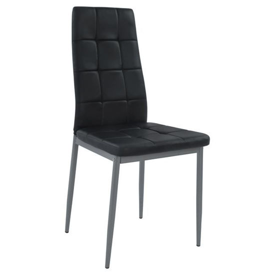 Εικόνα της ΚΑΡΕΚΛΑ ΚΟΥΖΙΝΑΣ DIMI HM8059.02 ΜΑΥΡΟ PU ΜΕ ΜΕΤΑΛΛΙΚΟ ΣΚΕΛΕΤΟ