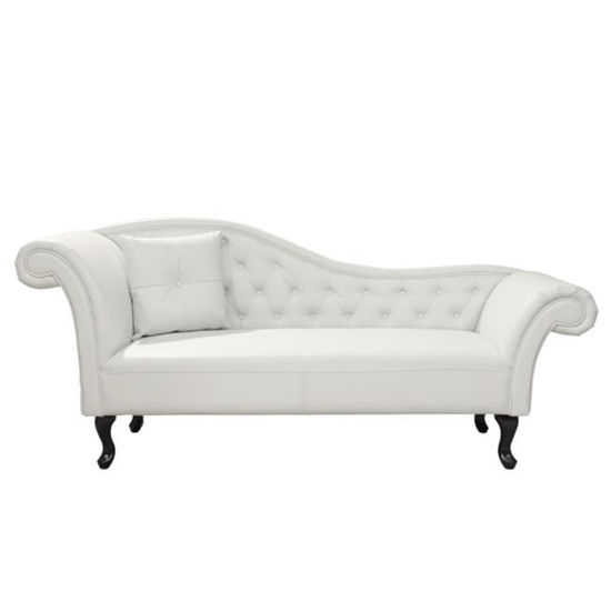 Εικόνα της ΑΝΑΚΛΙΝΔΡΟ T.CHESTERFIELD NIOVI HM3007.02 PU ΛΕΥΚΟ ΑΡ. ΜΠΡΑΤΣΟ