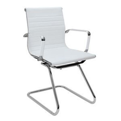 Εικόνα της ΚΑΡΕΚΛΑ ΕΠΙΣΚΕΠΤΗ HM1023.08 HOMEMARKT ΜΕ ΜΠΡΑΤΣΑ ΑΠΟ ΛΕΥΚΟ PU