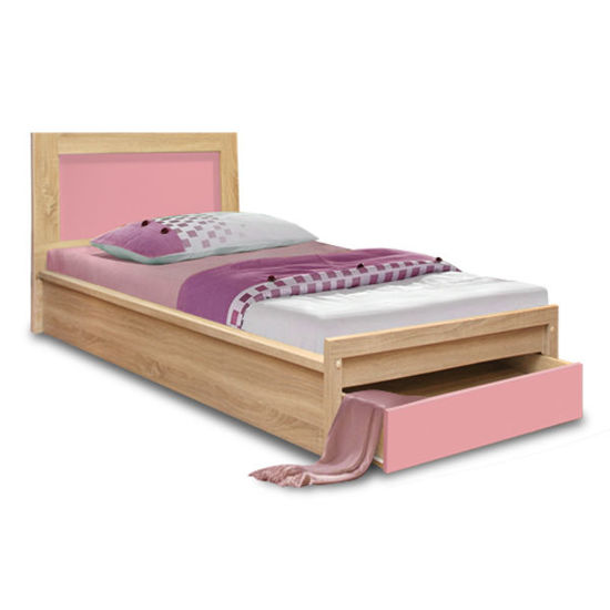 Εικόνα της ΚΡΕΒΑΤΙ ΜΕ ΣΥΡΤΑΡΙ PLAYROOM HM330.02 SONAMA-ΡΟΖ 90Χ190εκ.
