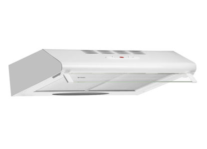 Εικόνα της Απορροφητήρας Pyramis Απλός 2 Μοτέρ Μεταλλικά Φίλτρα 70cm Λευκός