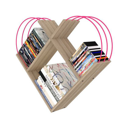 Εικόνα της  ΡΑΦΙΕΡΑ ΤΟΙΧΟΥ CASE ΣΕ ΧΡΩΜΑ SONAMA-ΡΟΖ HM2248.04