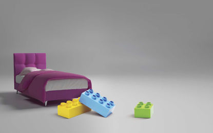 Εικόνα της Κρεβατοκάμαρα DOMINO CANDIA STROM 110cm x 200cm