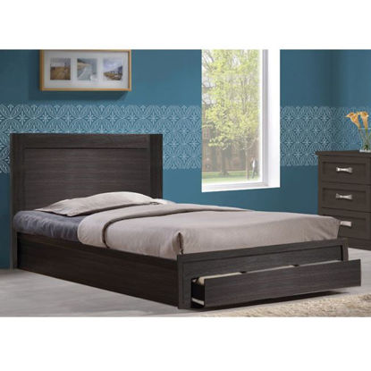 Εικόνα της ΚΡΕΒΑΤΙ MELANY HM323.01 ΜΕ 1ΣΥΡΤΑΡΙ ZEBRANO 110Χ190