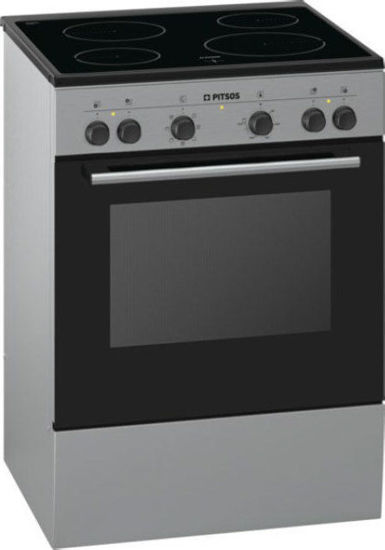 Εικόνα της Κουζίνα Κεραμική  Pitsos Family PHCB154K55  (66Lt A)