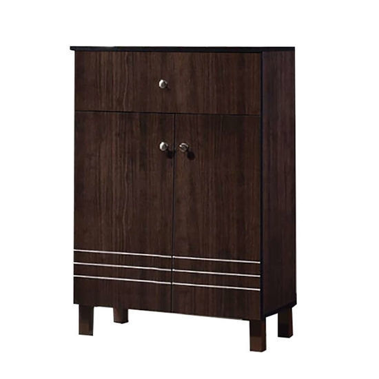 Εικόνα της Παπουτσοθήκη ξύλινη 2 πόρτες 60Χ33Χ90 Wenge