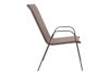 Εικόνα της Πολυθρόνα κήπου Calan pakoworld μέταλλο σκούρo καφέ-textilene καφέ