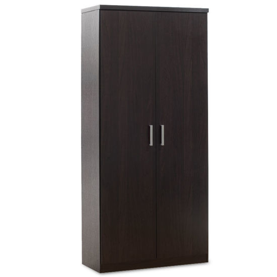 Εικόνα της Ντουλάπα ρούχων δίφυλλη LEGO pakoworld χρώμα wenge 80x45x180εκ