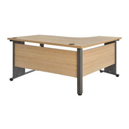 Εικόνα της ΓΡΑΦΕΙΟ ΕΠΑΓΓΕΛΜΑΤΙΚΟ HM2043.11L ΟΞΙΑ ΑΡΙΣΤΕΡΗ ΓΩΝΙΑ 160X120X75Υ εκ.