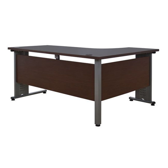 Εικόνα της ΓΡΑΦΕΙΟ ΕΠΑΓΓΕΛΜΑΤΙΚΟ HM2043.12L WENGE ΑΡΙΣΤΕΡΗ ΓΩΝΙΑ 160X120X75Υ εκ.