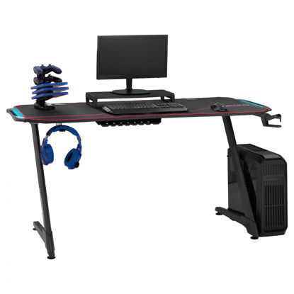 Εικόνα της ΓΡΑΦΕΙΟ GAMING PRO MOUSE PAD HM11583.01 ME RGB LED ΕΠΕΚΤΑΣΗ ΚΑΙ ΒΑΣΗ 150x60x76Υ εκ.