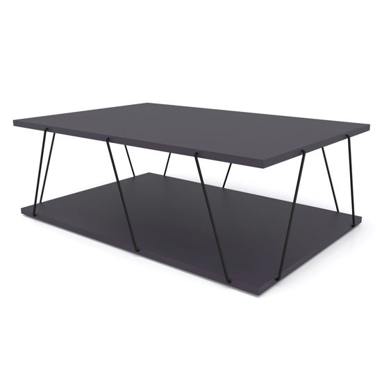 Εικόνα της ΤΡΑΠΕΖΙ ΣΑΛΟΝΙΟΥ TARS ΣΕ ΧΡΩΜΑ ΜΑΥΡΟ-ΑΝΘΡΑΚΙ HM2238.10 88x60x30Y εκ.