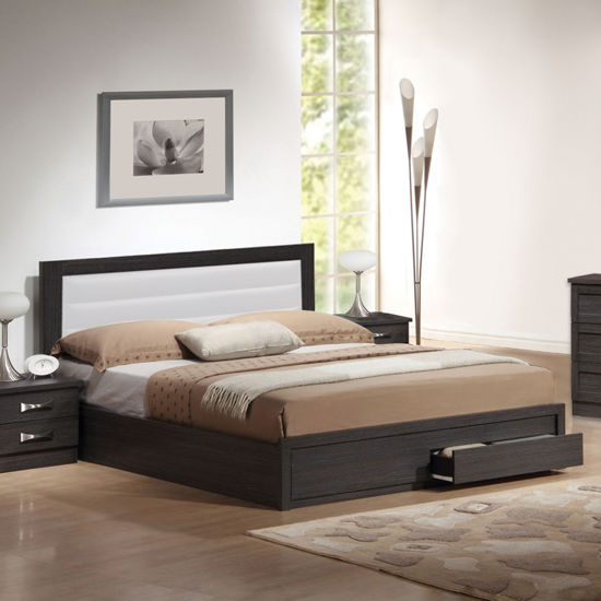 Εικόνα της ΚΡΕΒΑΤΙ COLETTE HM318 2ΣΥΡΤΑΡΙΑ+ΑΠΟΘΗΚΕΥΤΙΚΟ ΧΩΡΟ ZEBRANO ΛΕΥΚΟ 150x200 εκ.