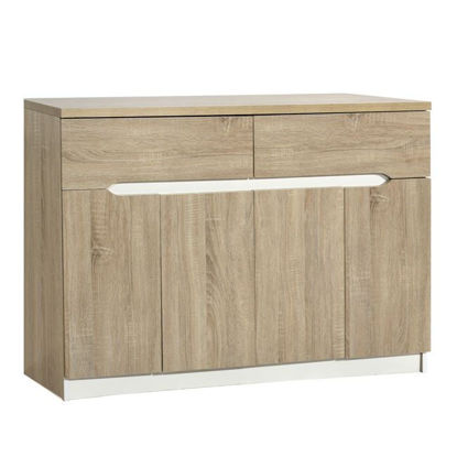 Εικόνα της ΜΠΟΥΦΕΣ JOLENE HM2234.02 2 ΣΥΡΤΑΡΙΑ & 4 ΠΟΡΤΕΣ SONAMA 120X40X80εκ.