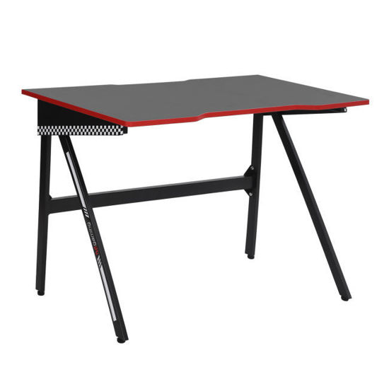 Εικόνα της ΓΡΑΦΕΙΟ GAMING PRO 120x60x73 GARBON ΕΠΙΦΑΝΕΙΑ  ΜΑΥΡΟ ΜΕΤΑΛΛΙΚΟ ΣΚΕΛΕΤΟ HM8714